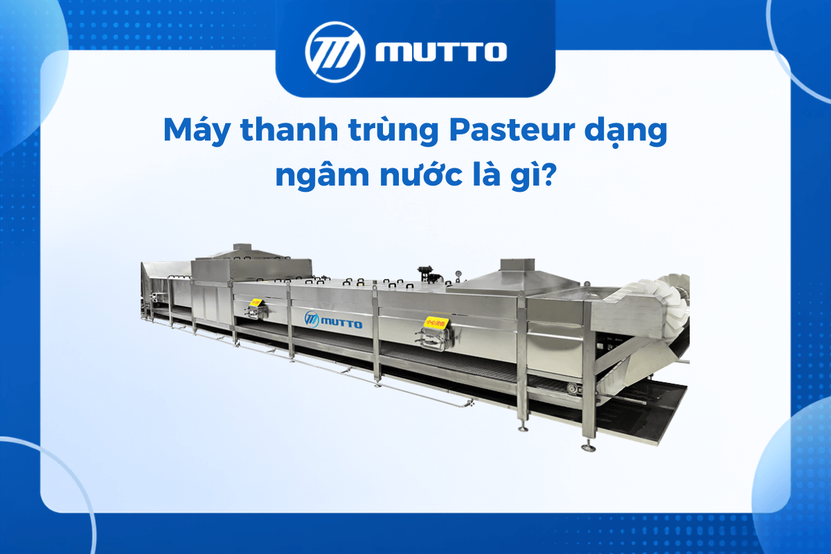 Máy thanh trùng Pasteur dạng ngâm nước là gì?