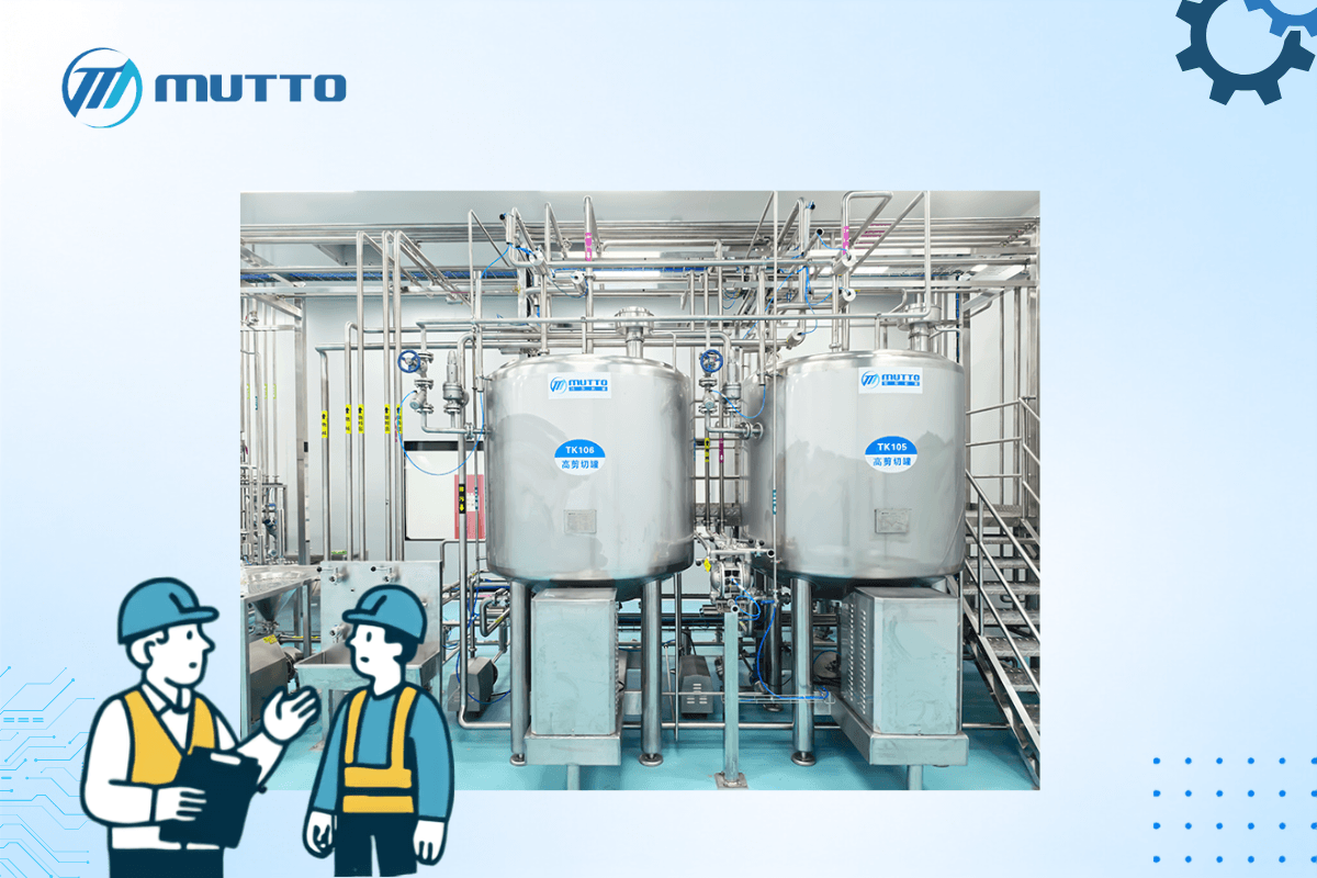 Kiểm tra hệ thống CIP trước khi vận hành