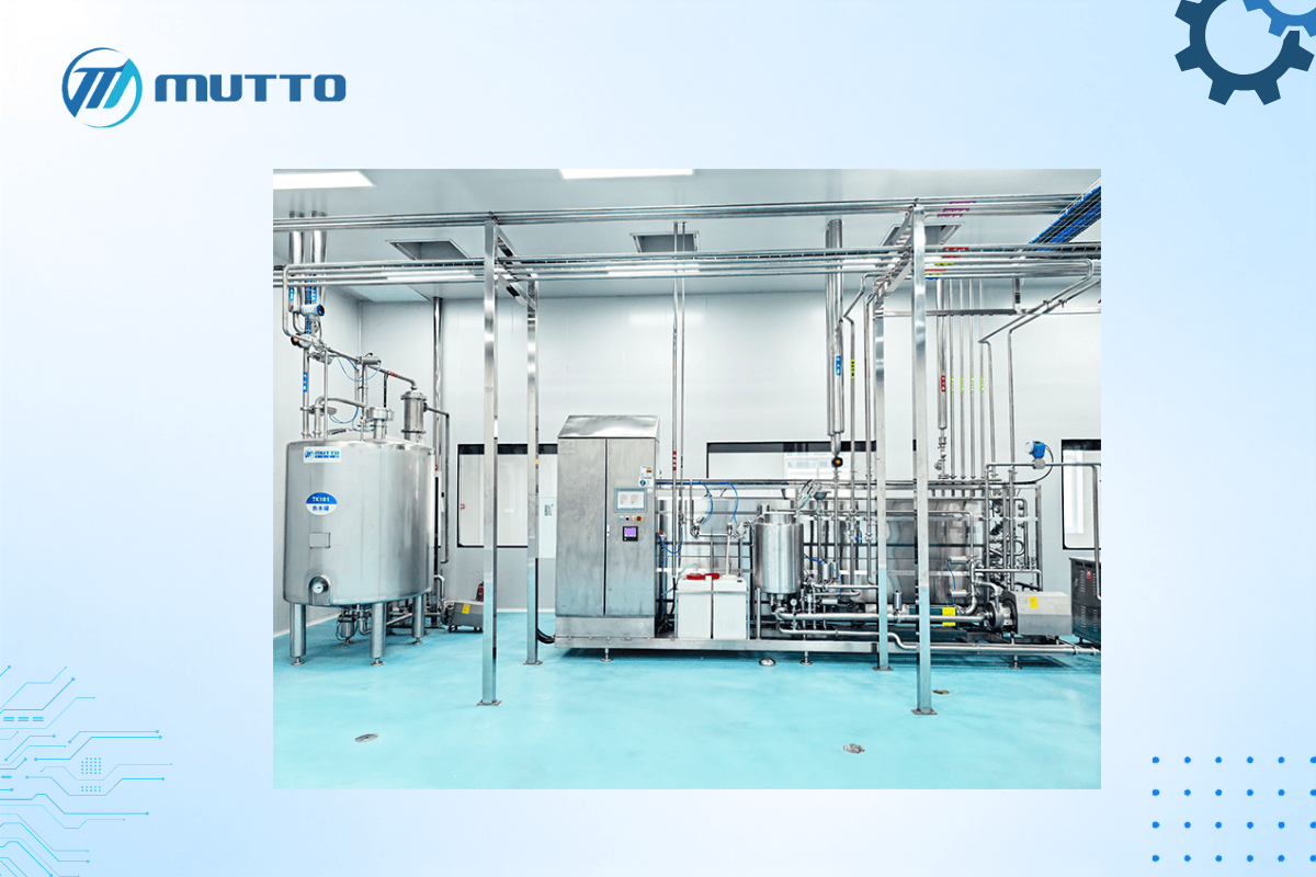 Cấu tạo của hệ thống CIP