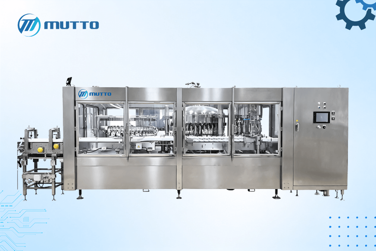 Tổng quan về máy chiết rót đóng chai nhựa tự động