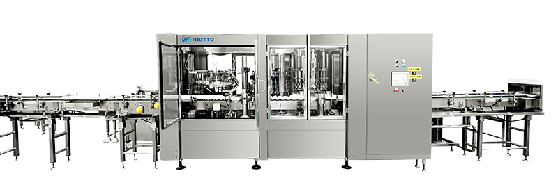 máy chiết rót chai thủy tinh 3in1 SMA